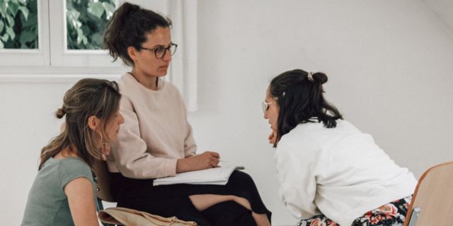 Body:Mind:Breath - Hand holding arm